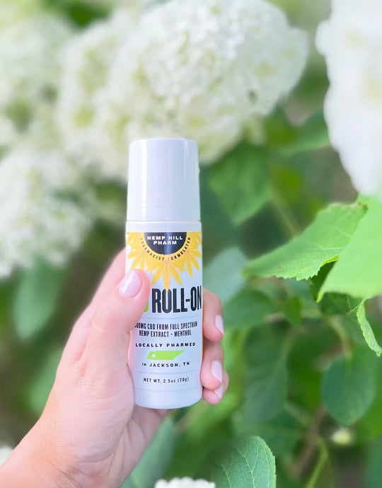 CBD TOPICAL ROLL-ON FOR MUSCLE AND JOINT ACHES AND PAINS