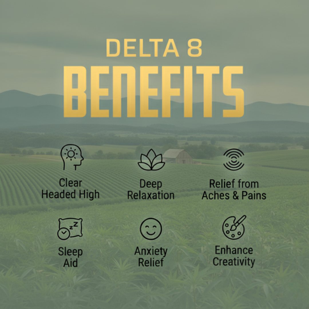 D8 Gummies - 20MG CBD and 10MG Delta-8 (THC)